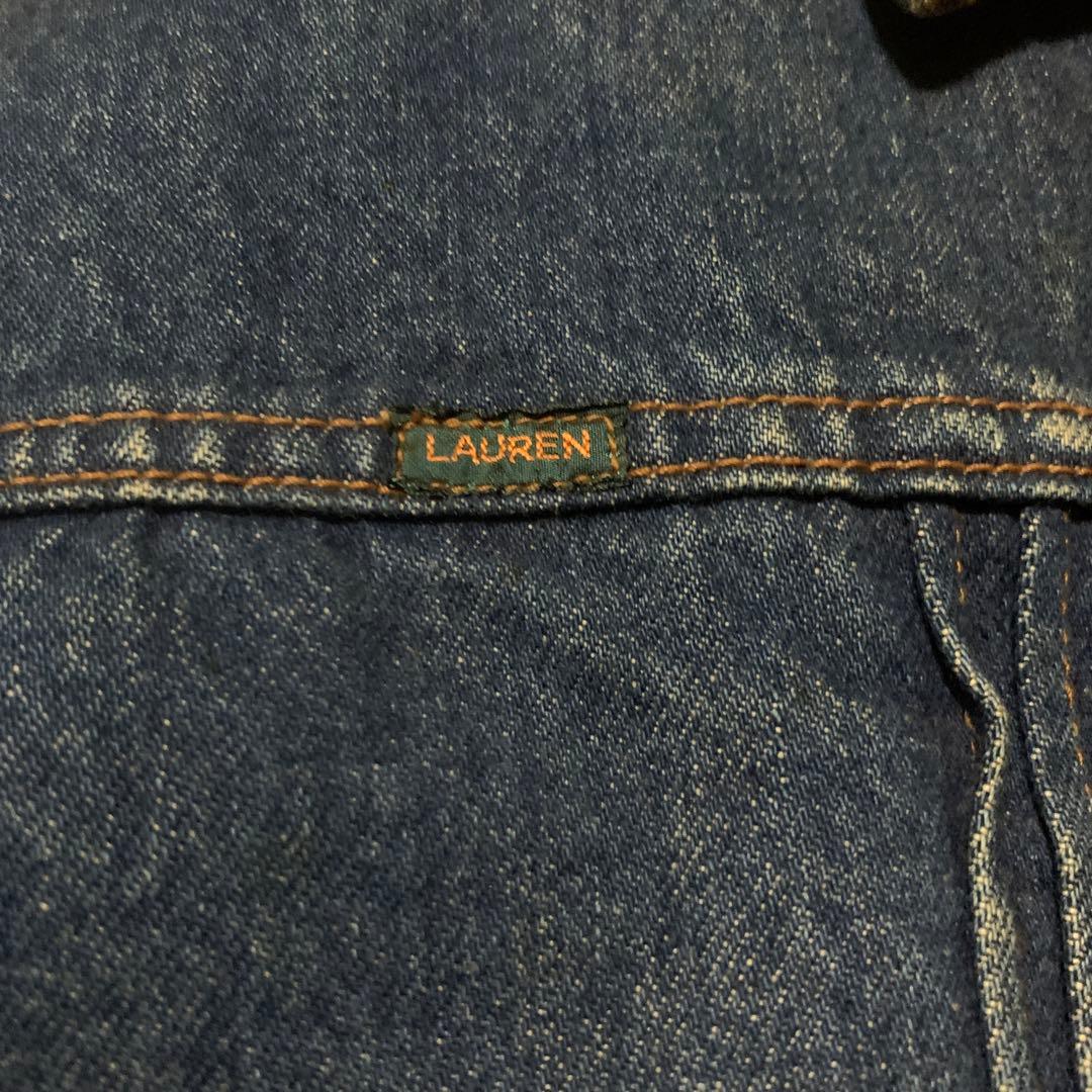 超希少 80' Ralph Lauren デニムジャケット コーデュロイ襟