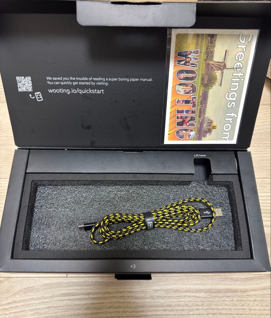 wooting 60he+ FR4 消音フォームセット