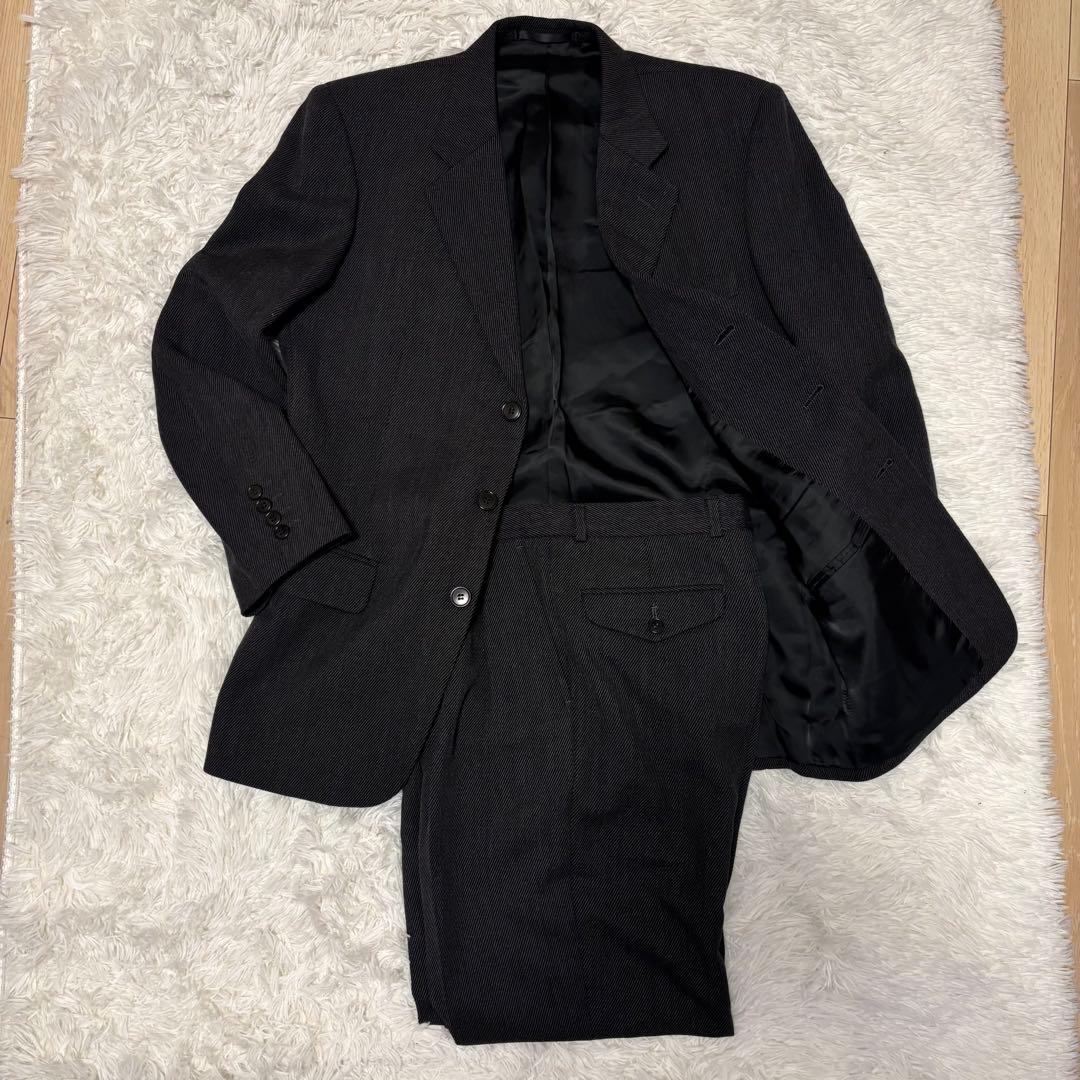 ポールスミス ビジネススーツ　セットアップ　トレッロ・ヴィエラ ダークグレー