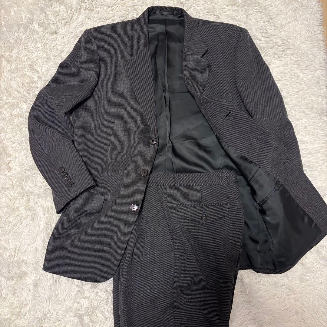 ポールスミス ビジネススーツ　セットアップ　トレッロ・ヴィエラ ダークグレー