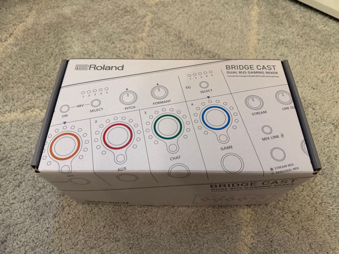 Roland BRIDGE CAST オーディオミキサー