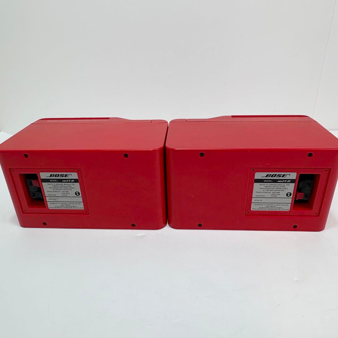 BOSE 101IT-R 赤 ペア スピーカー 1988年モデル