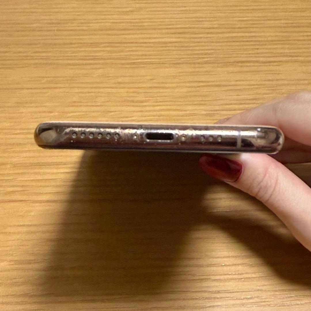 iPhone XS ゴールド 256GB 画面ひびあり 本体