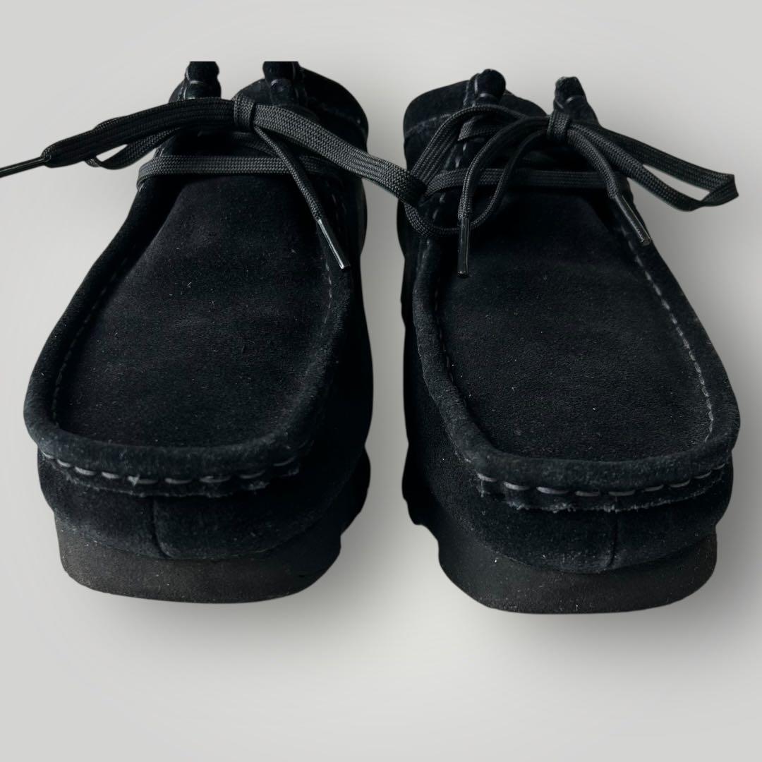 ほぼ新品　クラークス　ワラビー (25.5) ゴアテックス　スエード　ビブラム