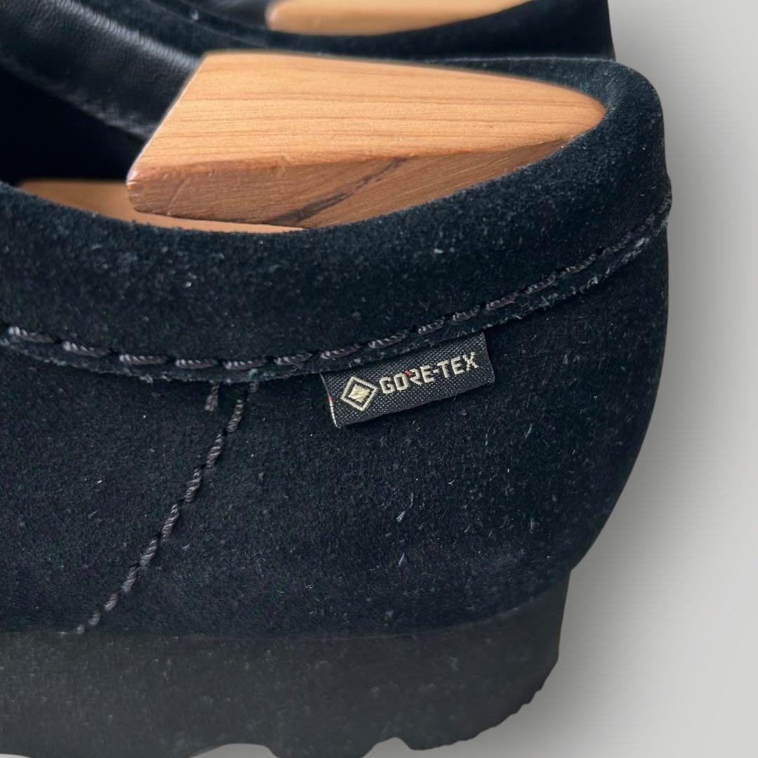 ほぼ新品　クラークス　ワラビー (25.5) ゴアテックス　スエード　ビブラム