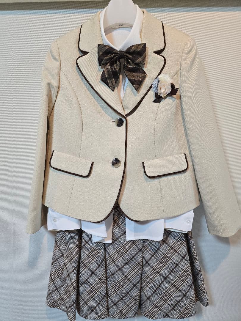 130入学式ジャケットスーツ2025新作