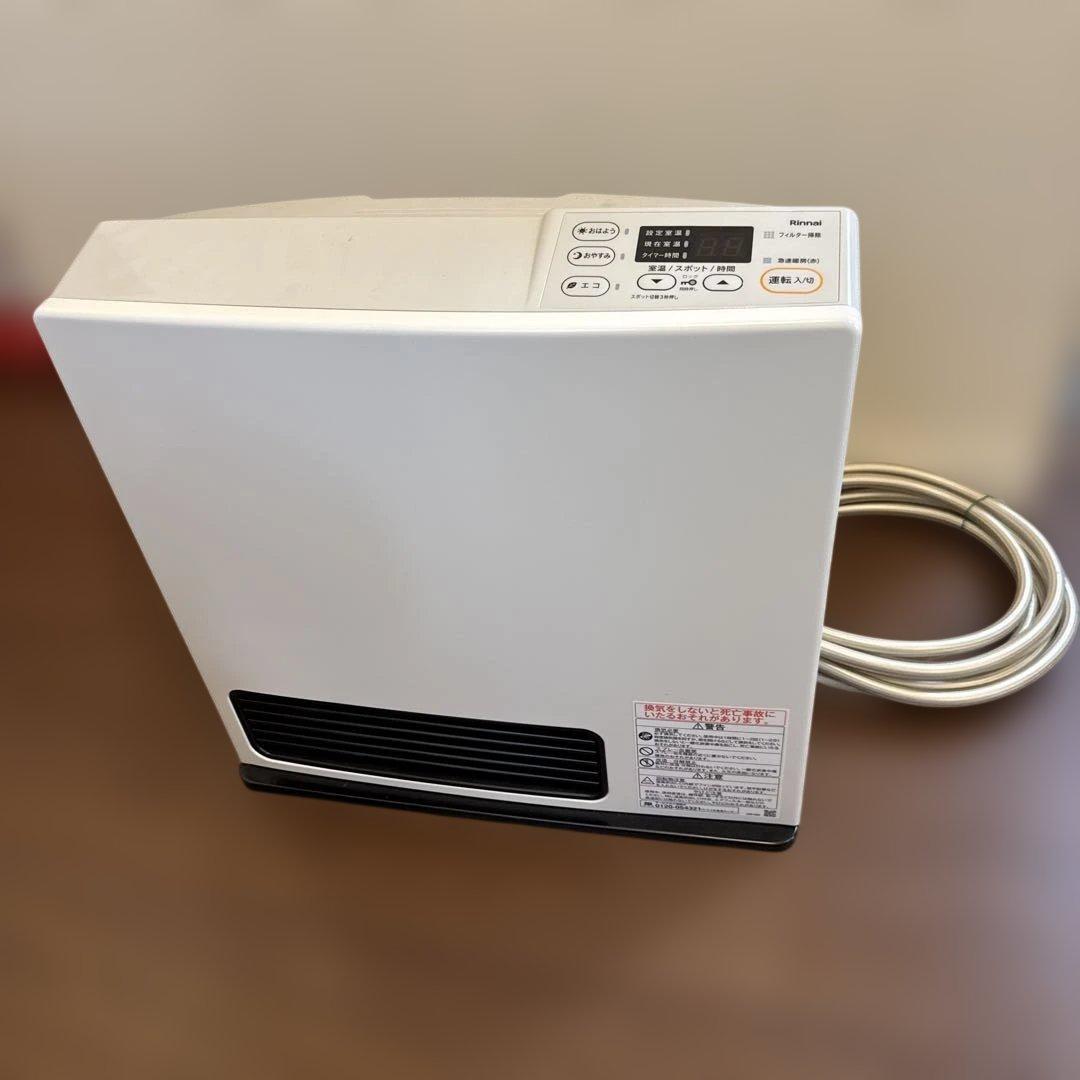 超美品　リンナイ ガスファンヒーター SRC365E 都市ガス　ホース込