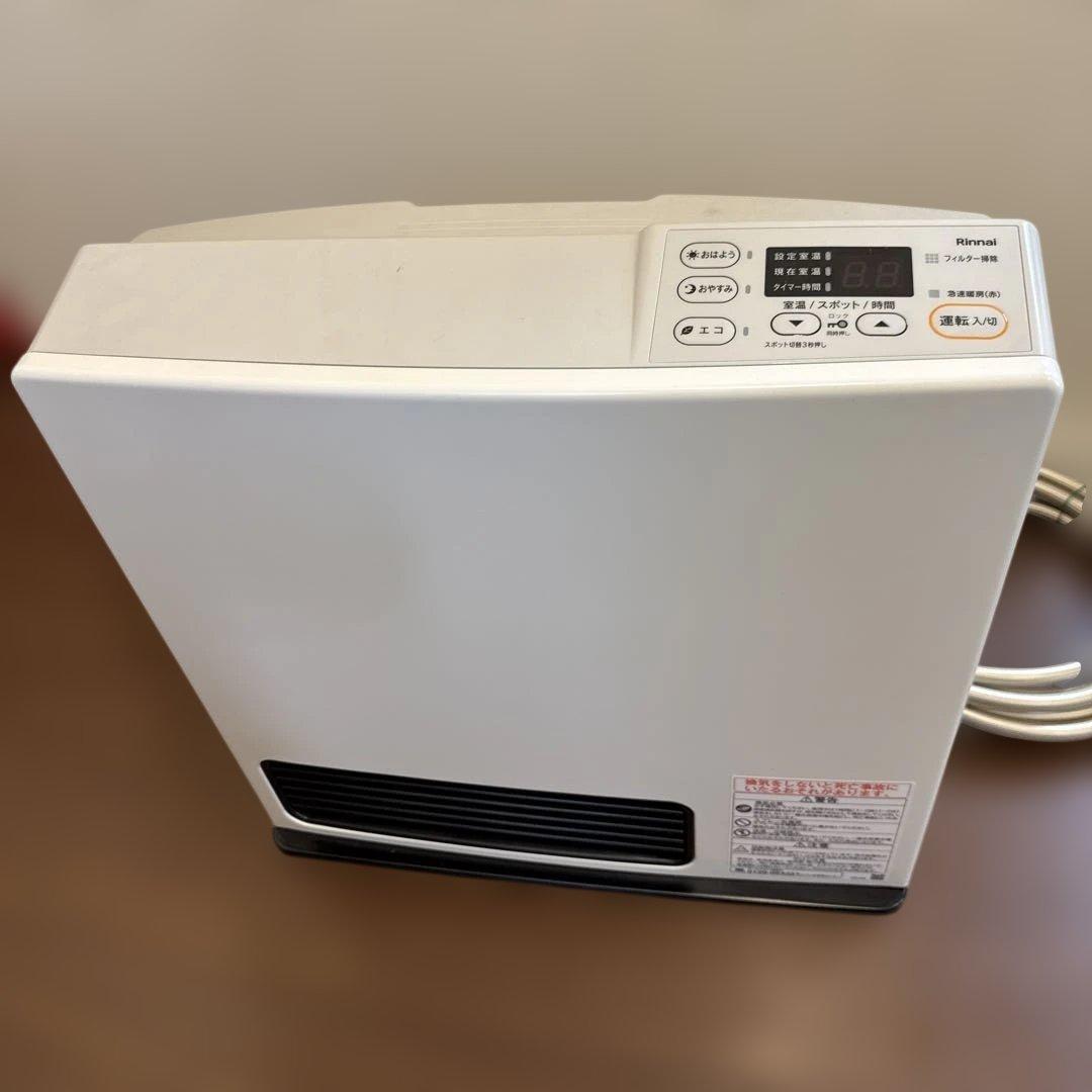 超美品　リンナイ ガスファンヒーター SRC365E 都市ガス　ホース込