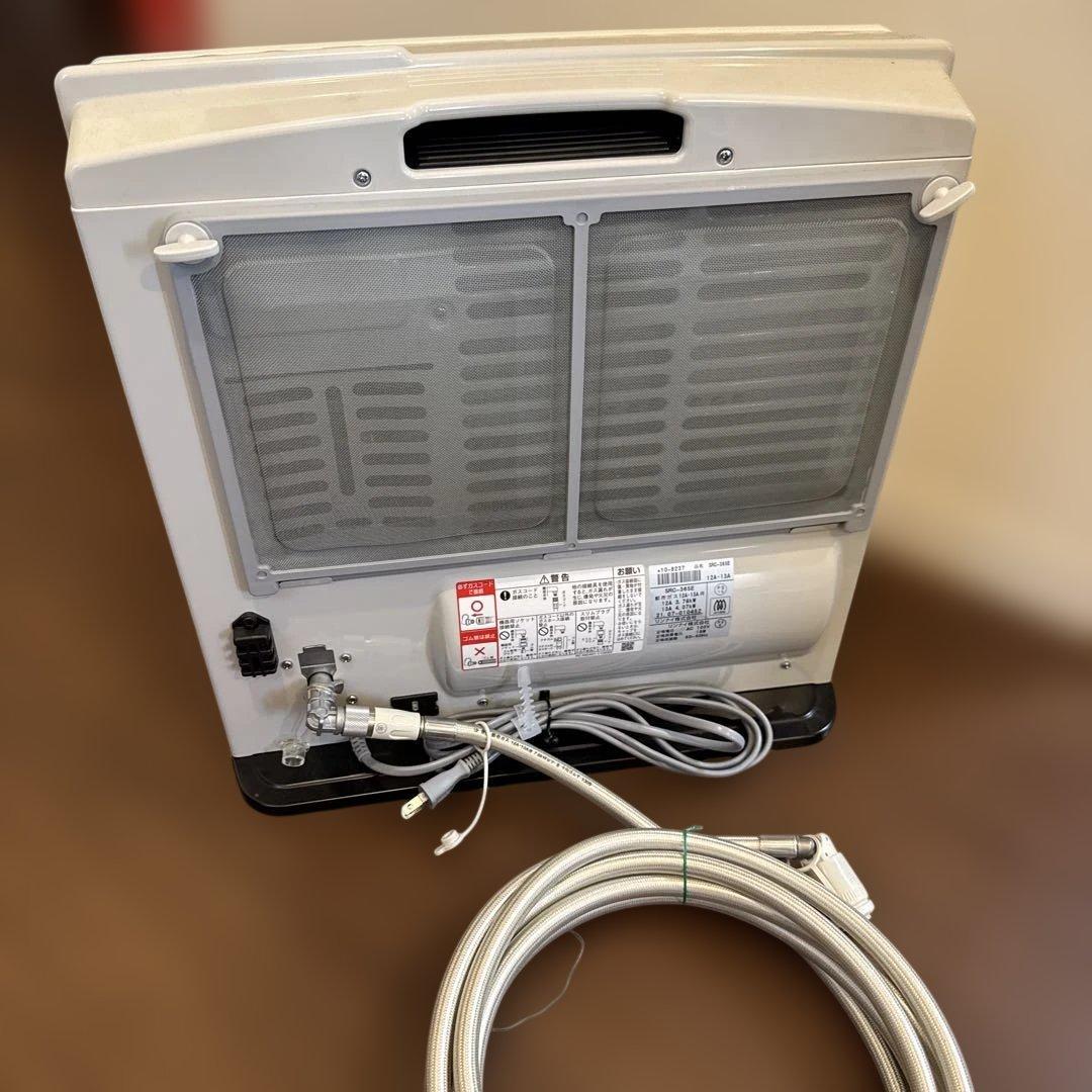 超美品　リンナイ ガスファンヒーター SRC365E 都市ガス　ホース込
