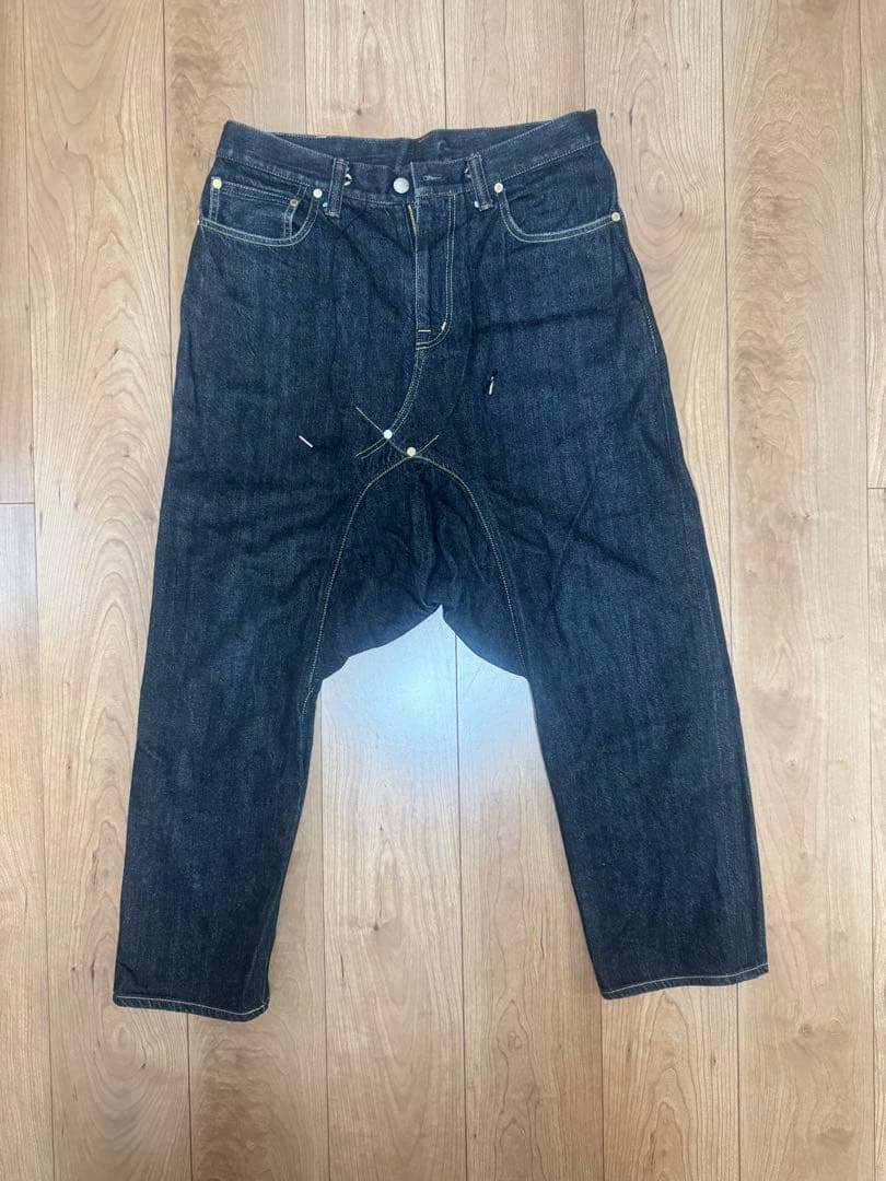 FUMITO GANRYU サルエルパンツ デニム　サイズ：2