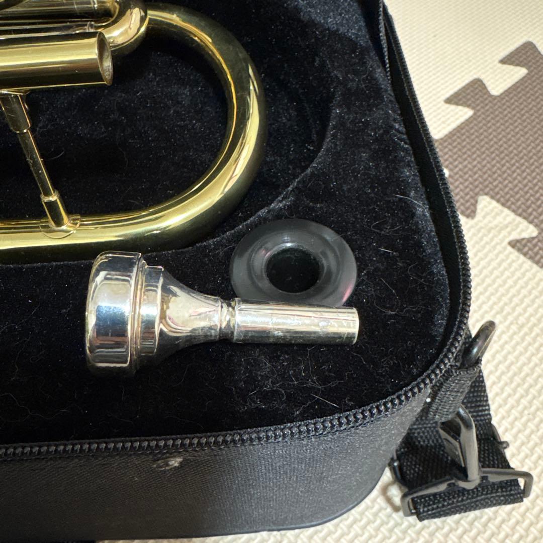 コルネット本体 ゴールド マウスピース付き