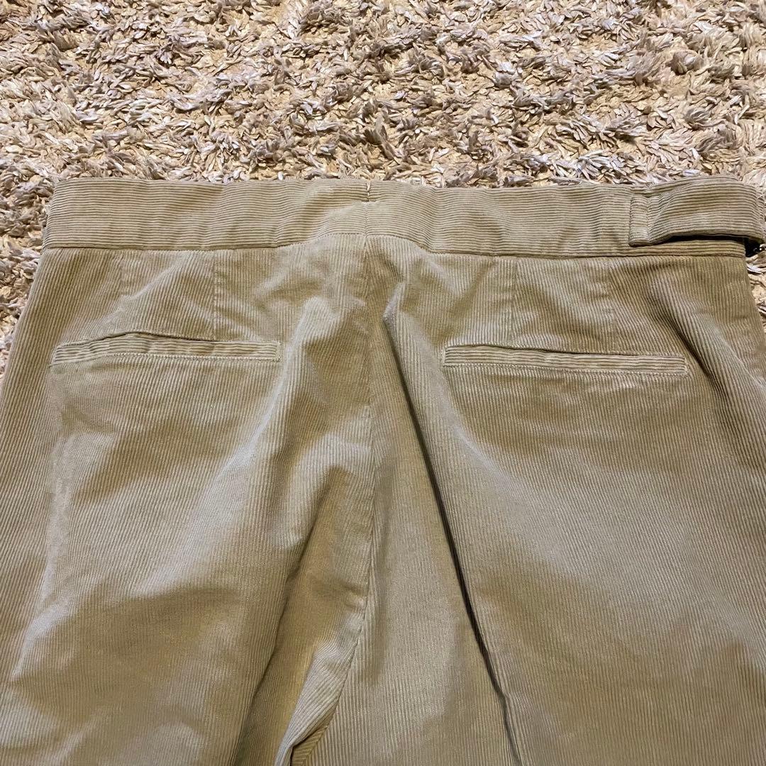 【GERMANO】コーデュロイ グルカ パンツ ベージュ 46 BEAMS F