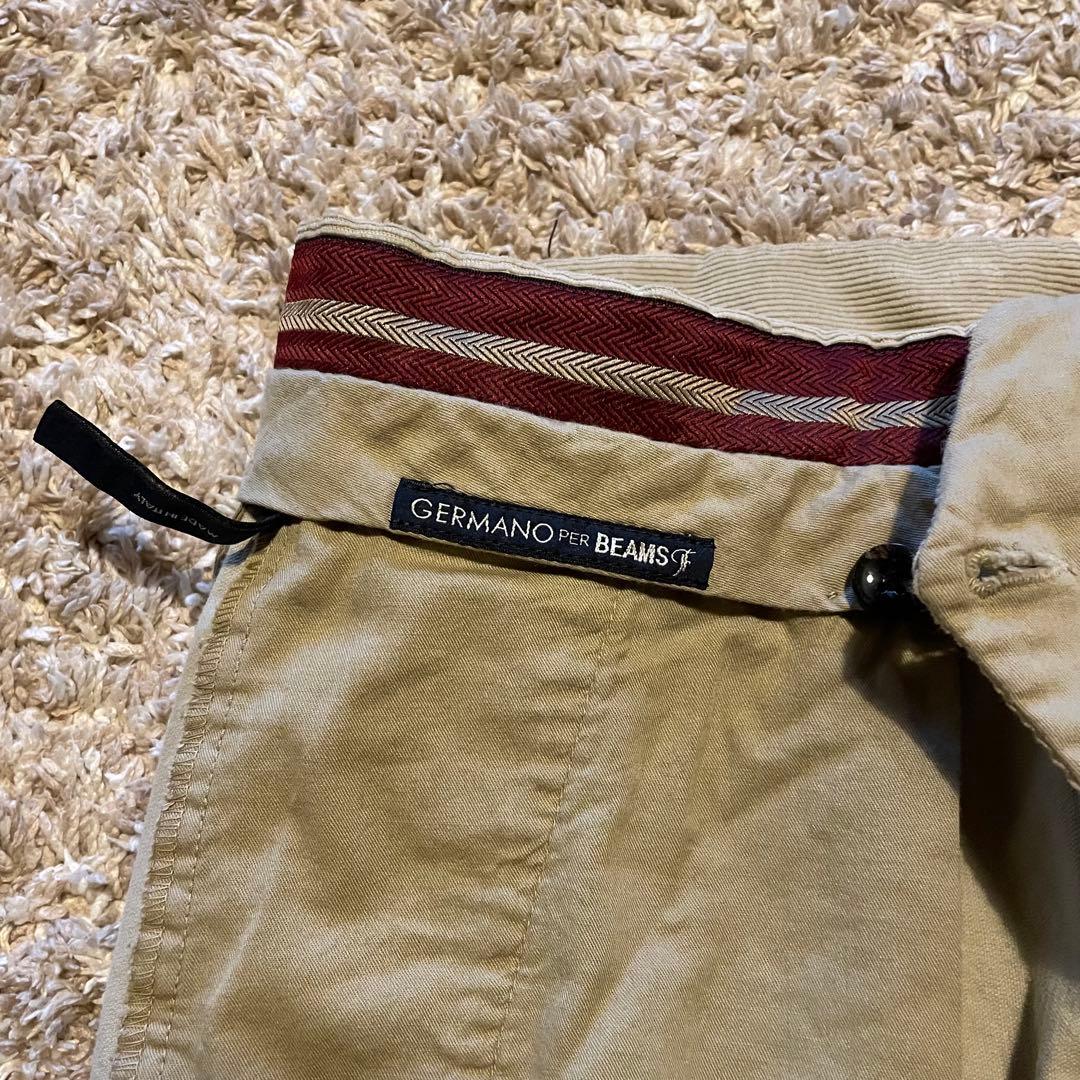 【GERMANO】コーデュロイ グルカ パンツ ベージュ 46 BEAMS F