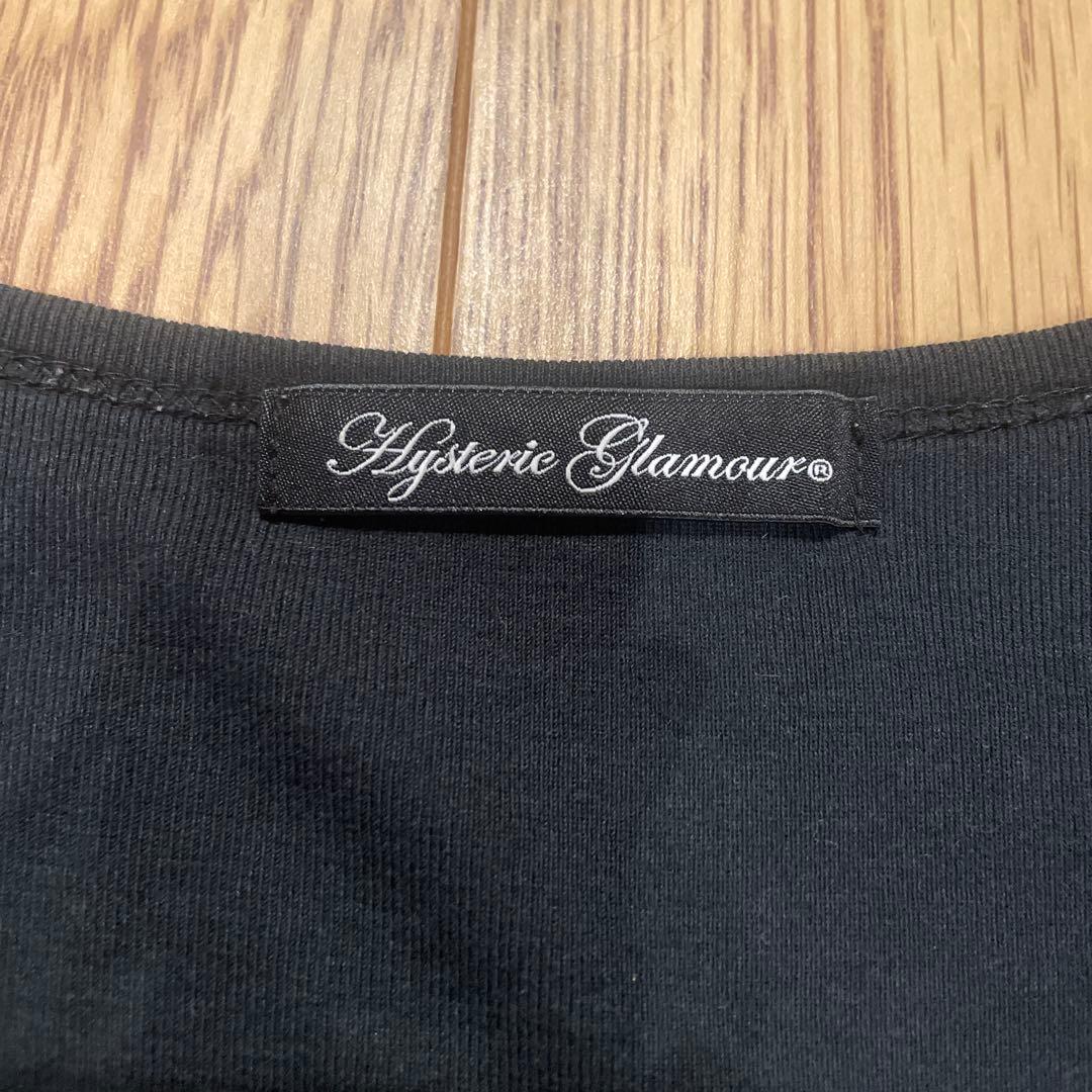 ヒステリックグラマー ガールプリント 長袖Tシャツ レディースフリー