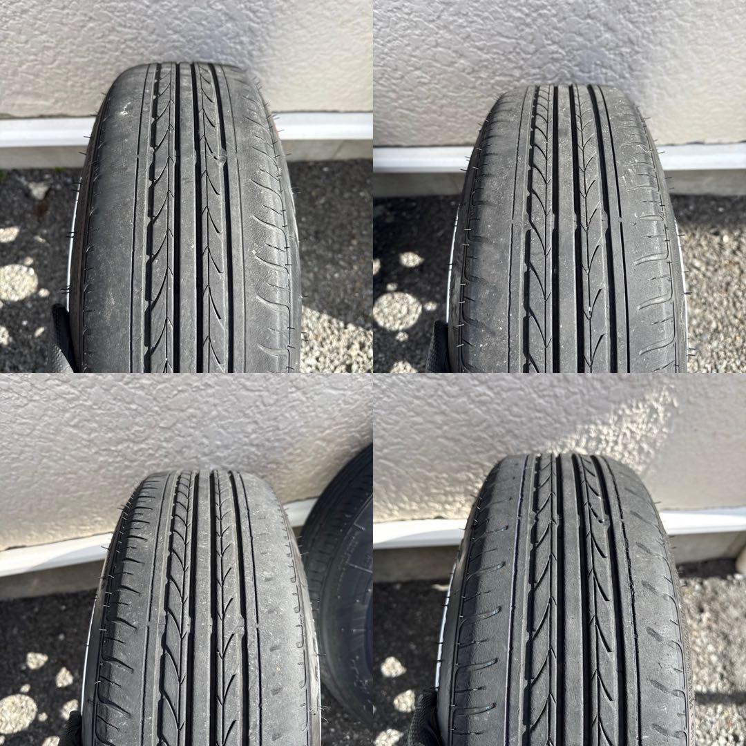 波*平様 13インチ 鉄ホイール深リム7J +25 引っ張り155/65r13