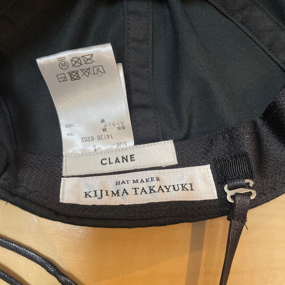 CLANE×キジマタカユキ　　キャップ