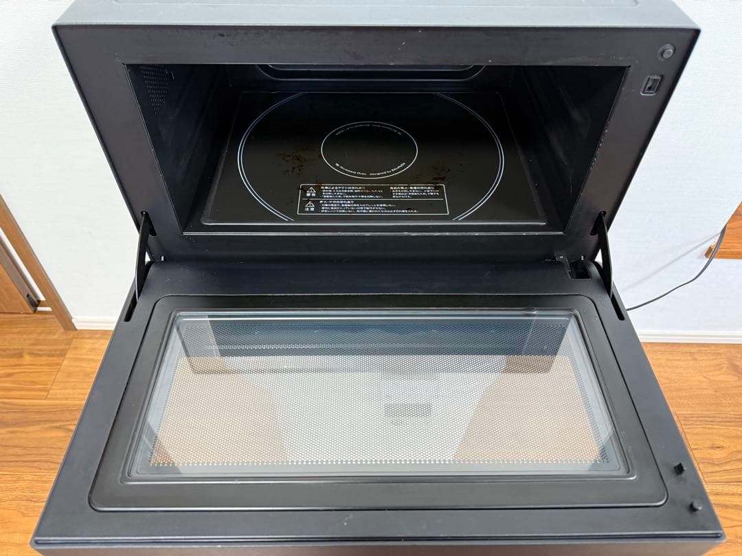 【ジャンク品】BALMUDA K04A-BK オーブンレンジ　説明書付