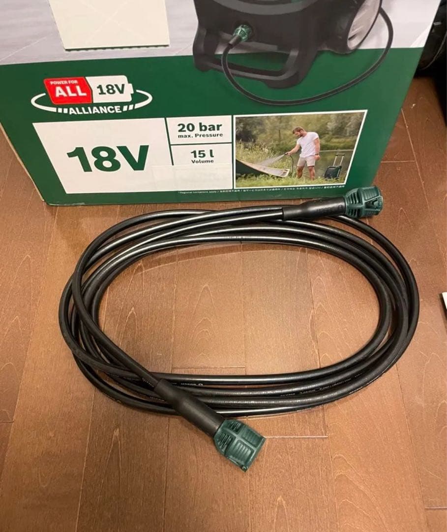 キレイすぐ使える BOSCH 18Vコードレス洗浄機 Fontus(フォンタス)