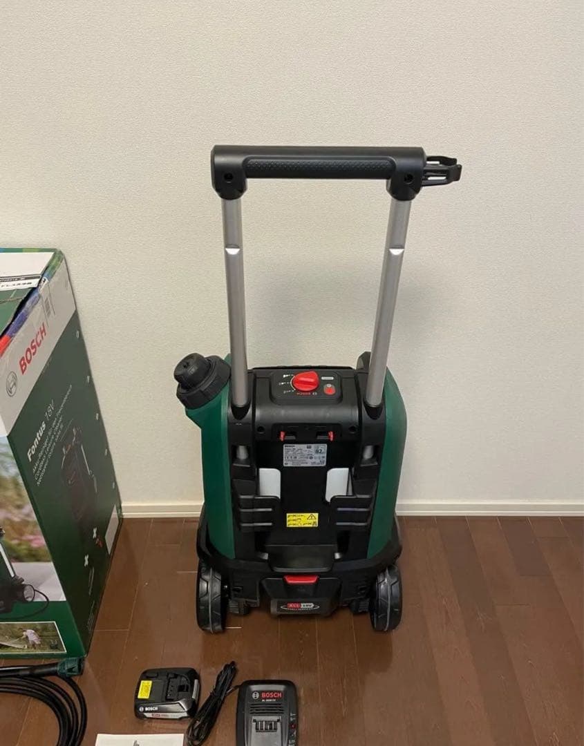 キレイすぐ使える BOSCH 18Vコードレス洗浄機 Fontus(フォンタス)