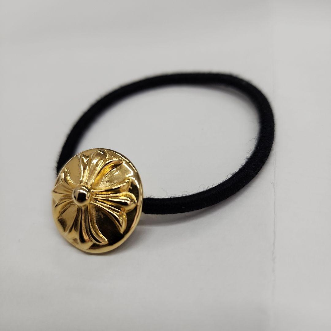 クロムハーツ　ヘアゴム　18金メッキ