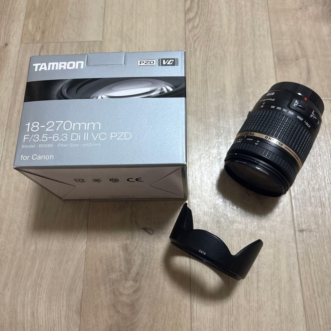 レンズ(ズーム) TAMRON 18-270 F3.5-6.3 DiII VC PZD B008E