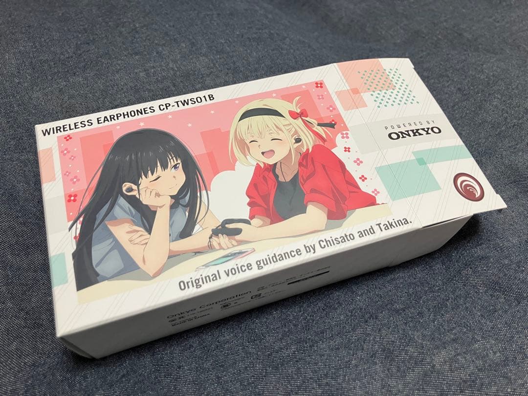 リコリス・リコイル ONKYO CP-TWS01B ワイヤレスイヤホン