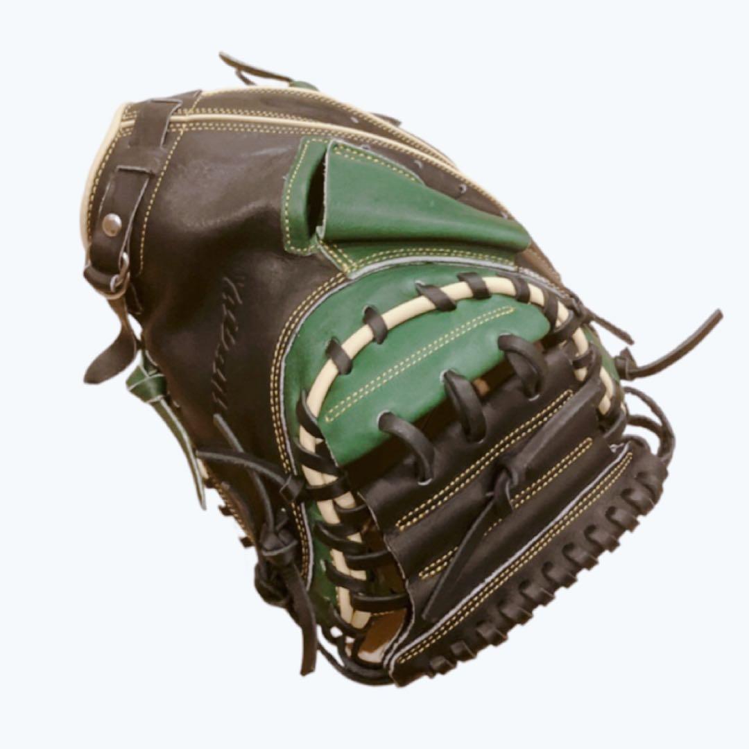 【極美品】ヤバネ YABANE イージーキャッチャーミット 人気色　軟式グローブ