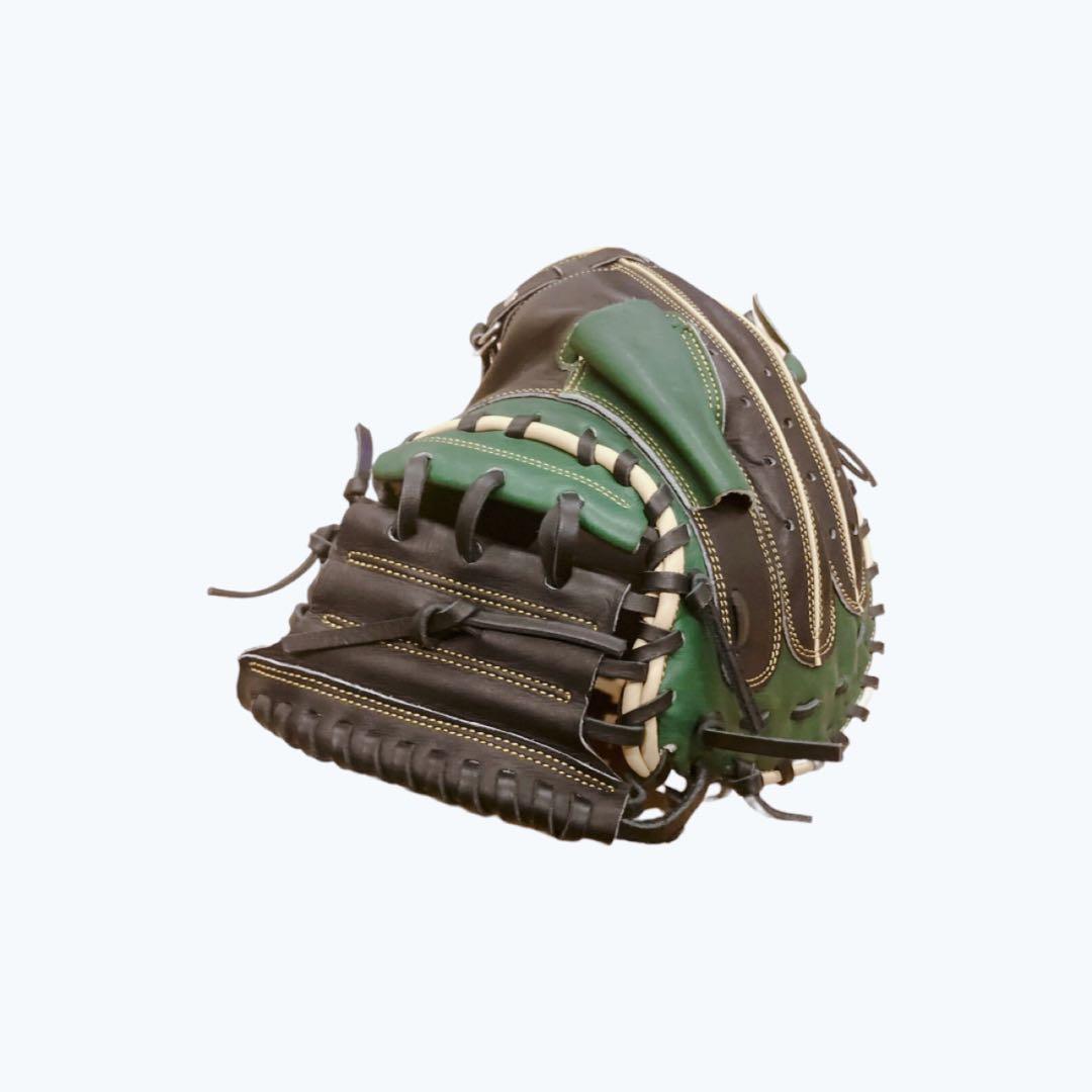 【極美品】ヤバネ YABANE イージーキャッチャーミット 人気色　軟式グローブ