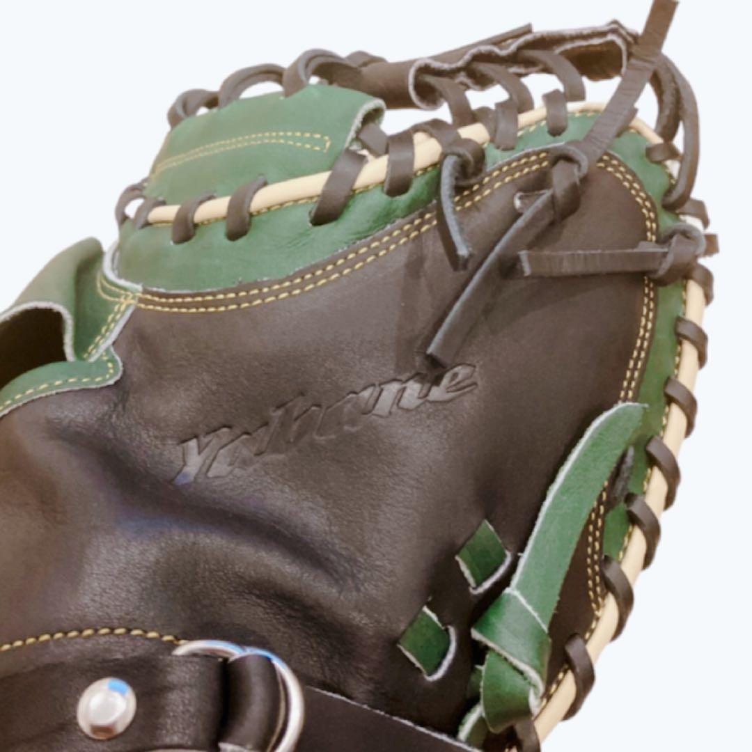 【極美品】ヤバネ YABANE イージーキャッチャーミット 人気色　軟式グローブ