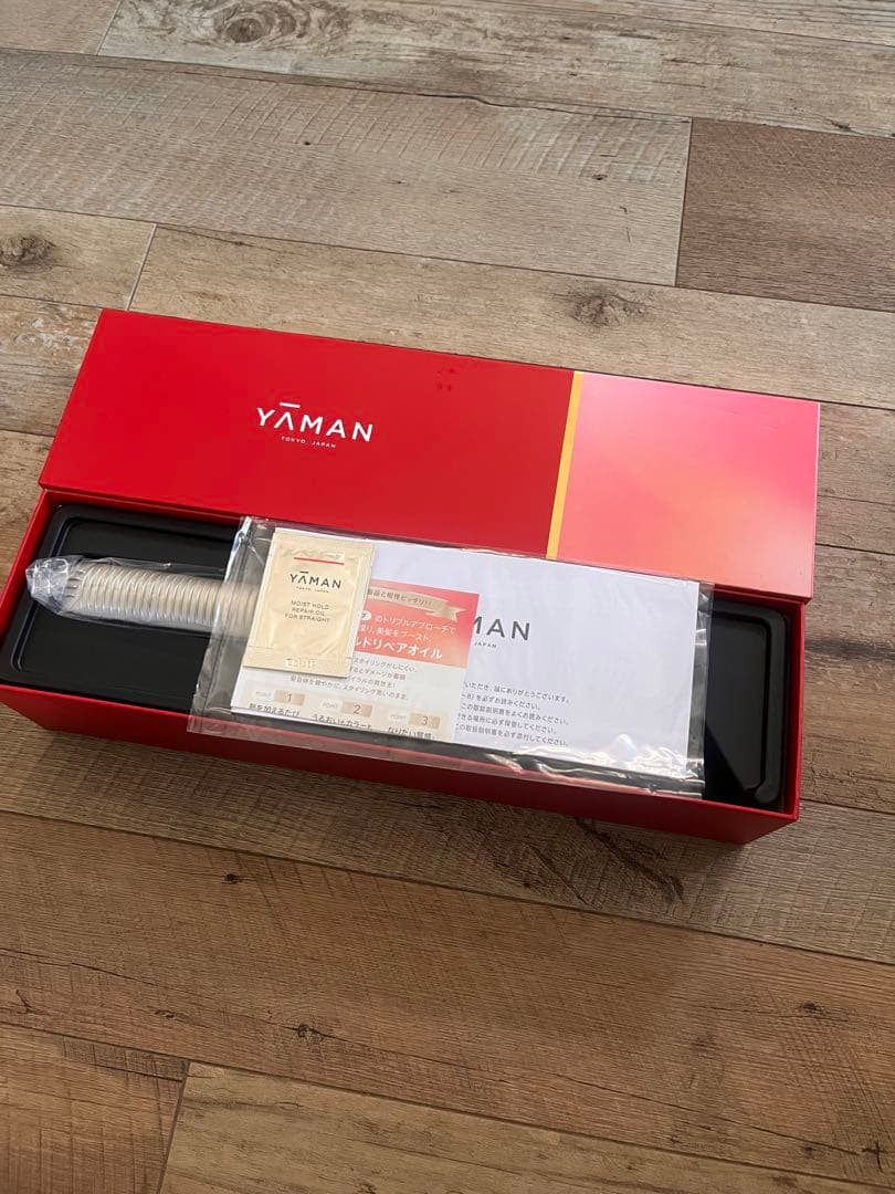 【新品未使用】ヤーマン ヘアアイロン スムースアイロンフォトイオン