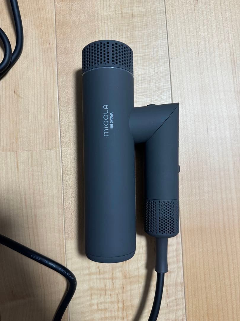 miCOLA ION HAIR DRYER グレー