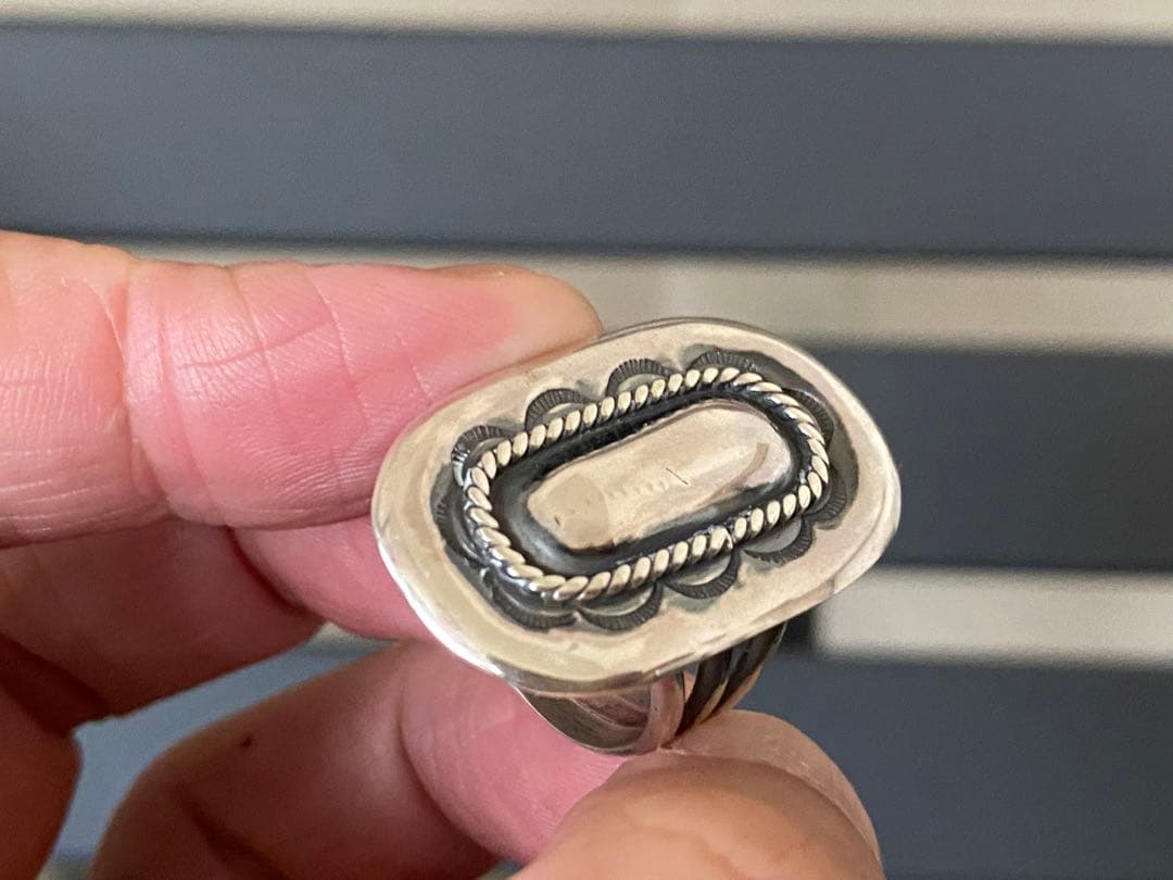 Joe H Quintana（JHQ）リビルド リング サイズ約16号❗️コチティ