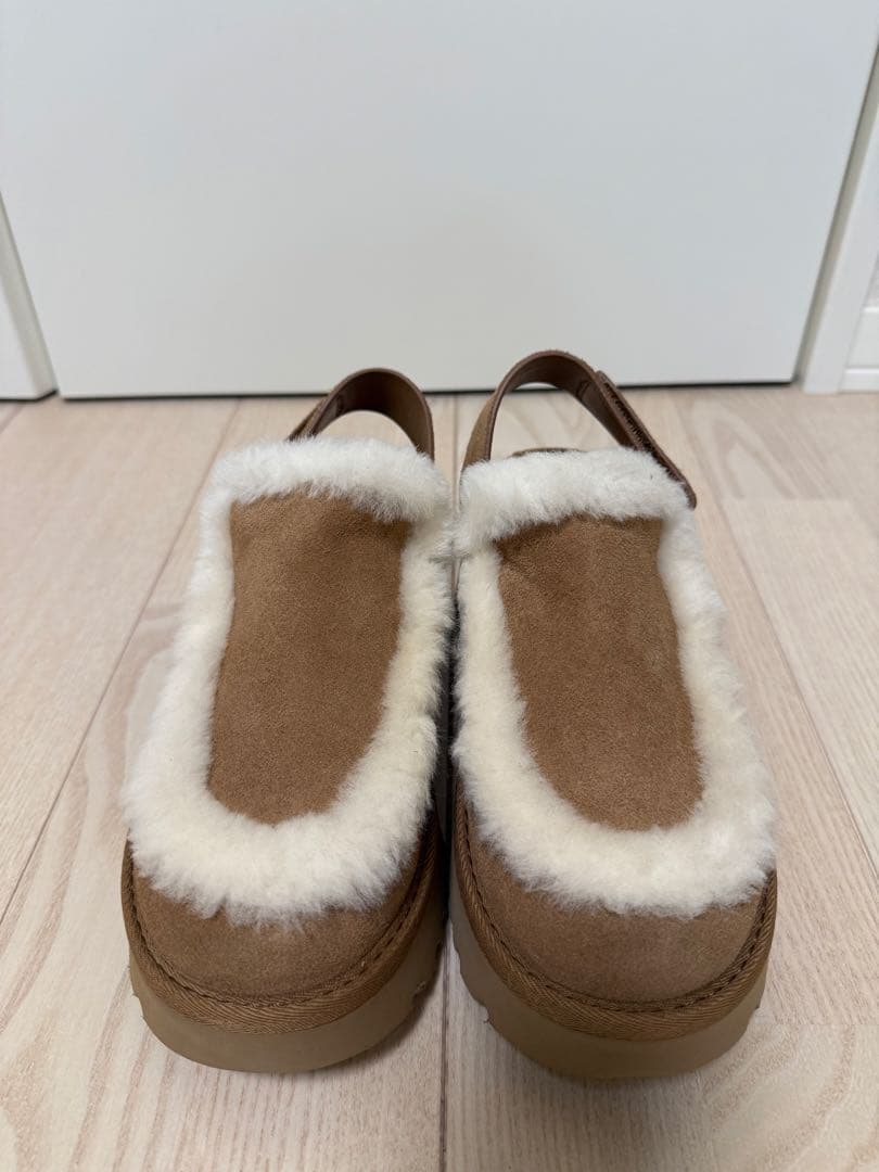 UGG ブラウン クロッグサンダル