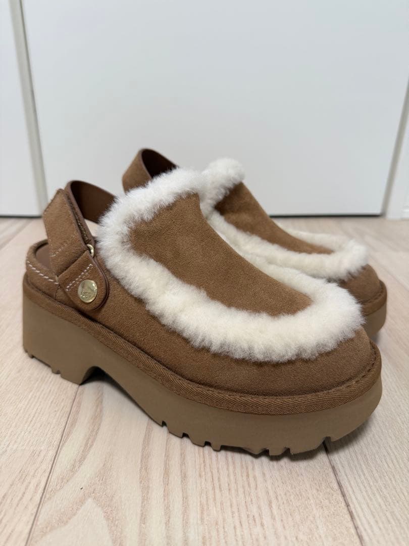 UGG ブラウン クロッグサンダル