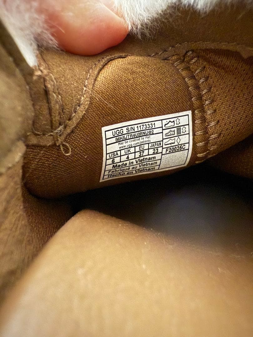 UGG ブラウン クロッグサンダル