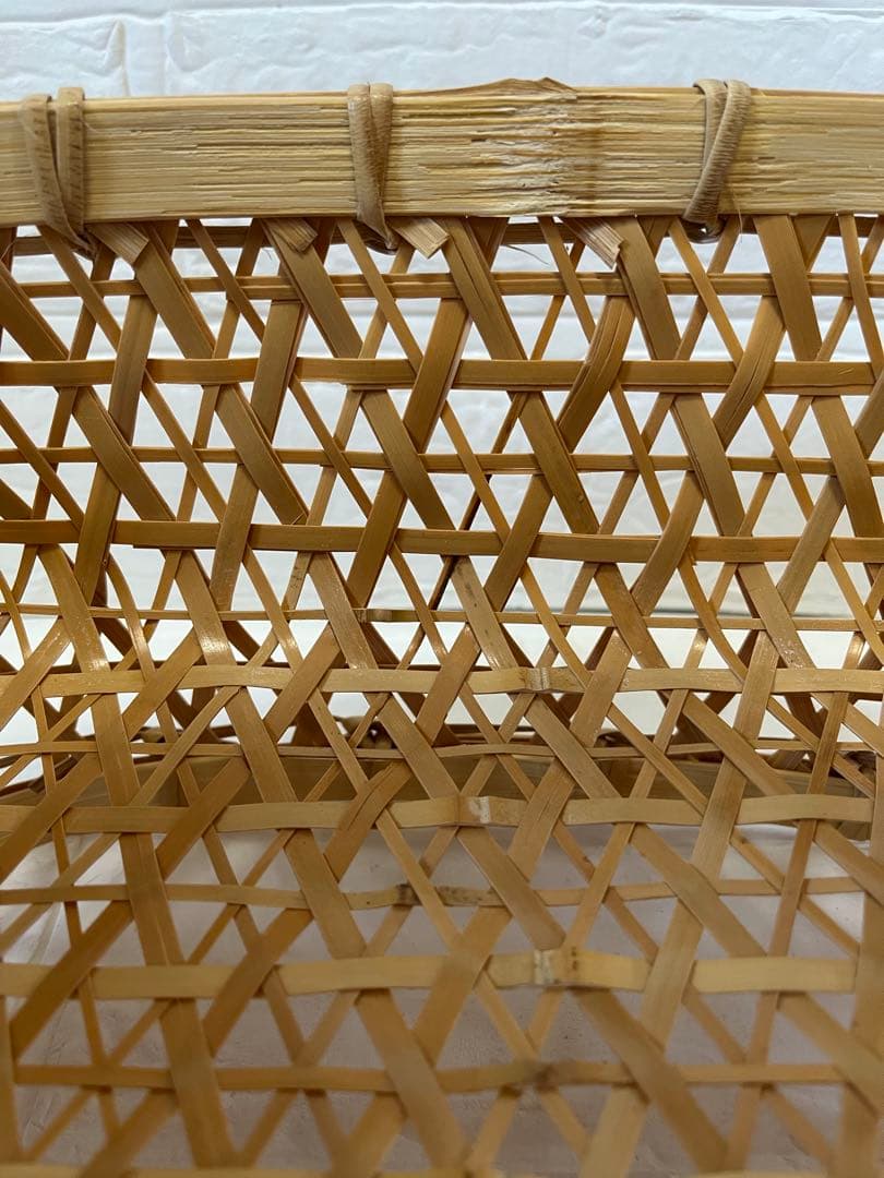 ♡橋本晴美です♡ 麻の葉編み　茶碗かご