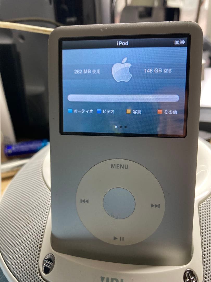 iPod classic 160GB 新品バッテリー交換済　大容量化オプション有