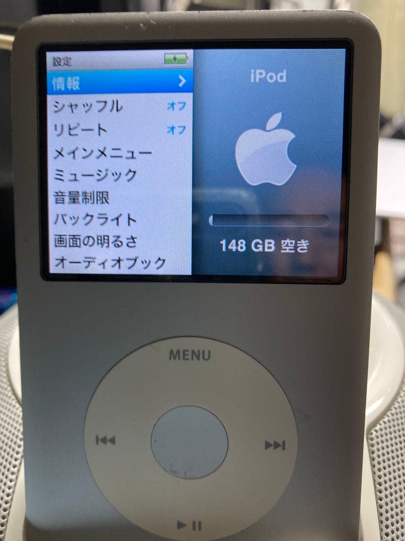 iPod classic 160GB 新品バッテリー交換済　大容量化オプション有