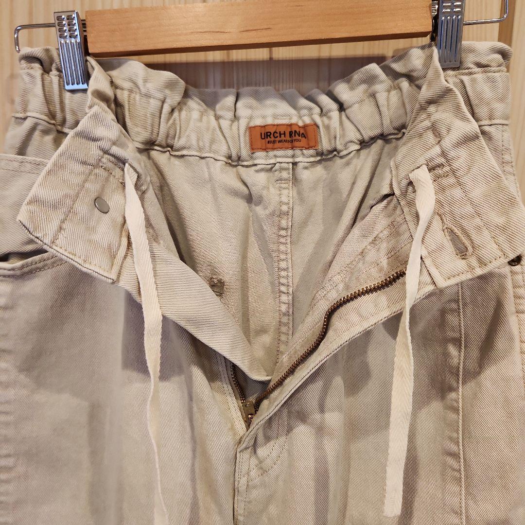 新品☆URCH コダワリカコウノフレンチワークPT　グレーR　[4314]F