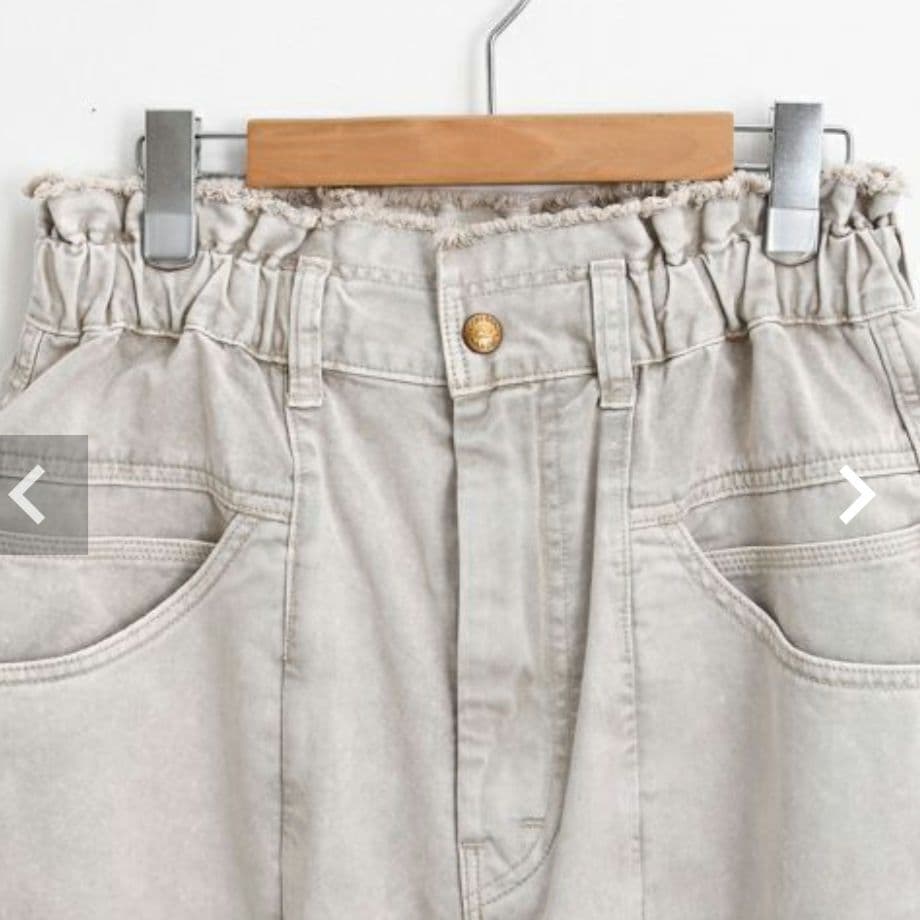 新品☆URCH コダワリカコウノフレンチワークPT　グレーR　[4314]F