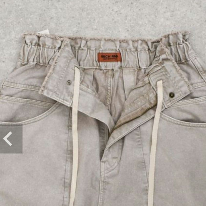 新品☆URCH コダワリカコウノフレンチワークPT　グレーR　[4314]F