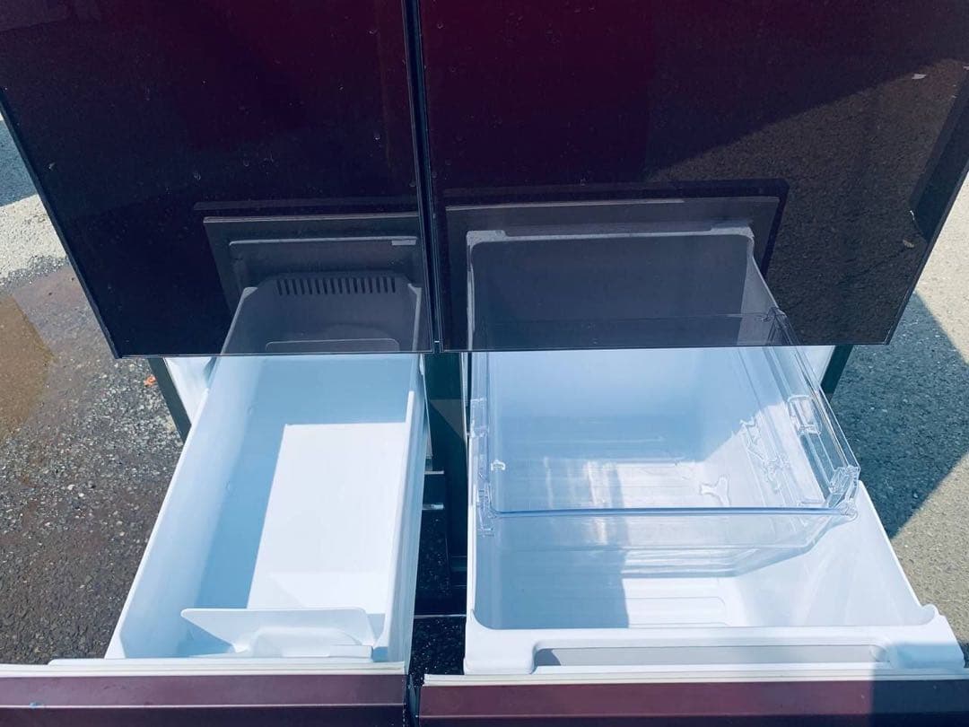 ♦SHARP ノンフロン冷凍冷蔵庫【2015年製】SJ-GT50A-R