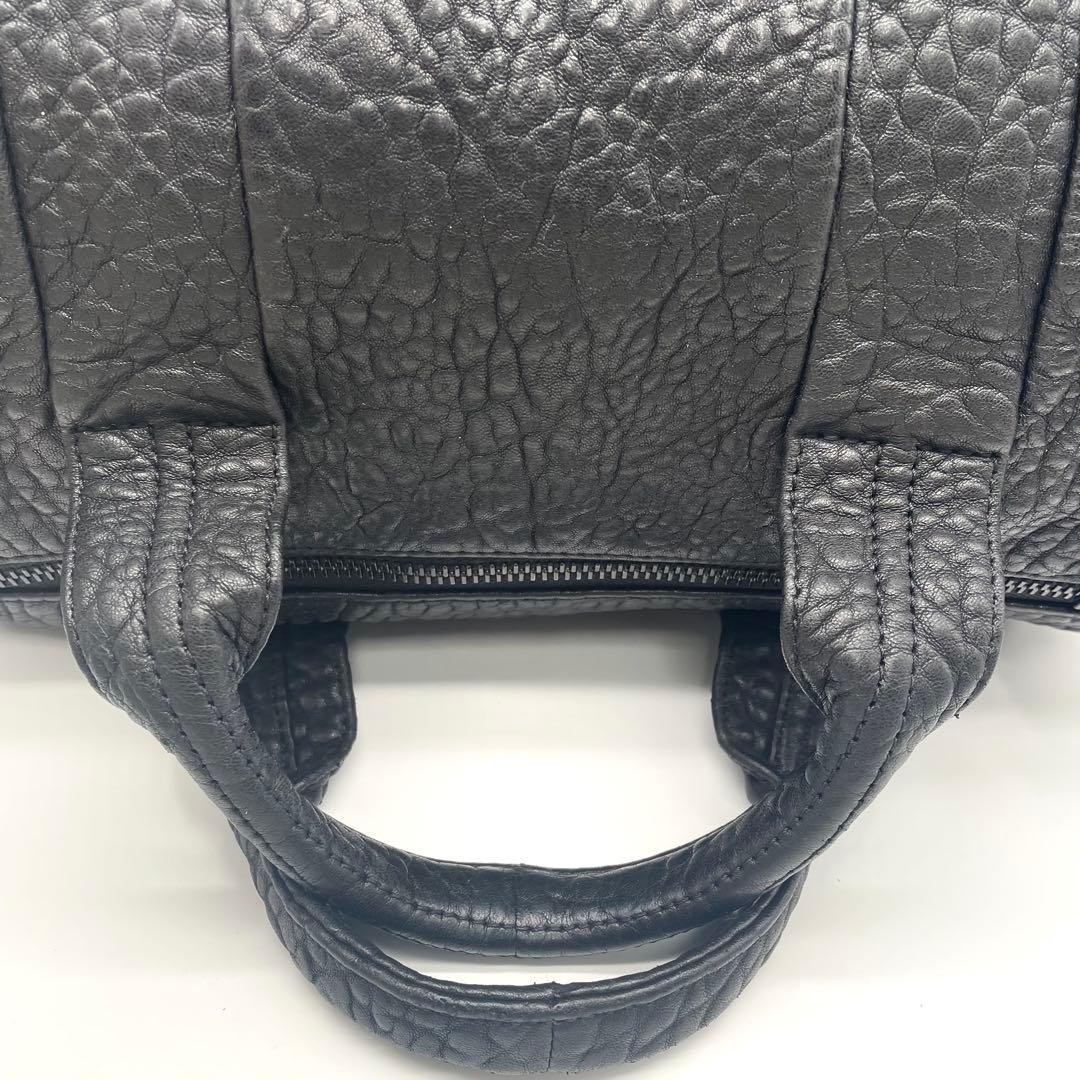 アレキサンダーワン ボストンバッグ ショルダーバッグ 2way スタッズ 黒