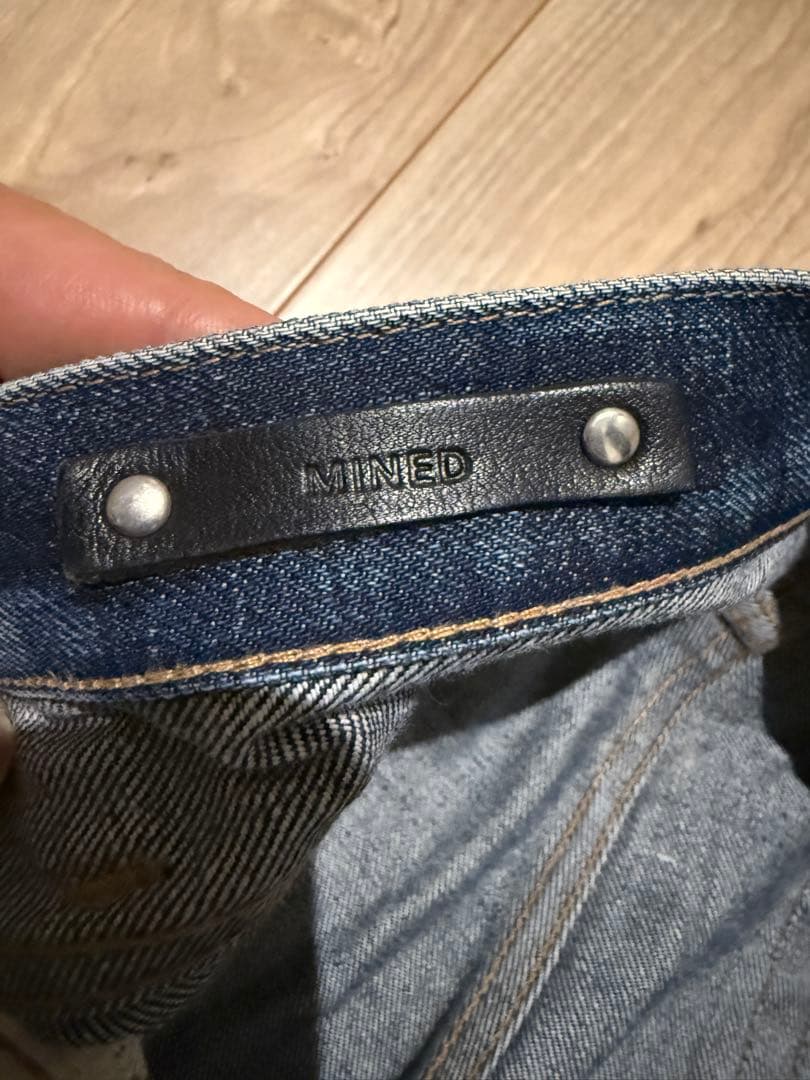 マインデニム　スタンダードスリム　鬼ヒゲ　赤耳　野口強