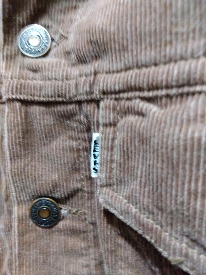 牛*る様 リーバイス　ビッグE コーデュロイジャケット