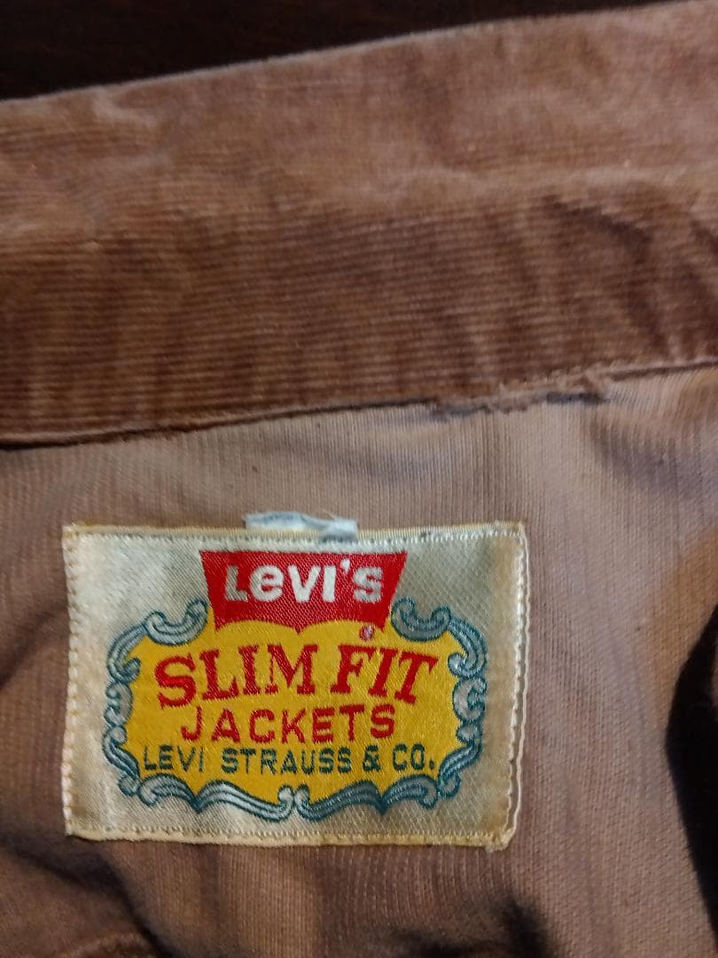牛*る様 リーバイス　ビッグE コーデュロイジャケット