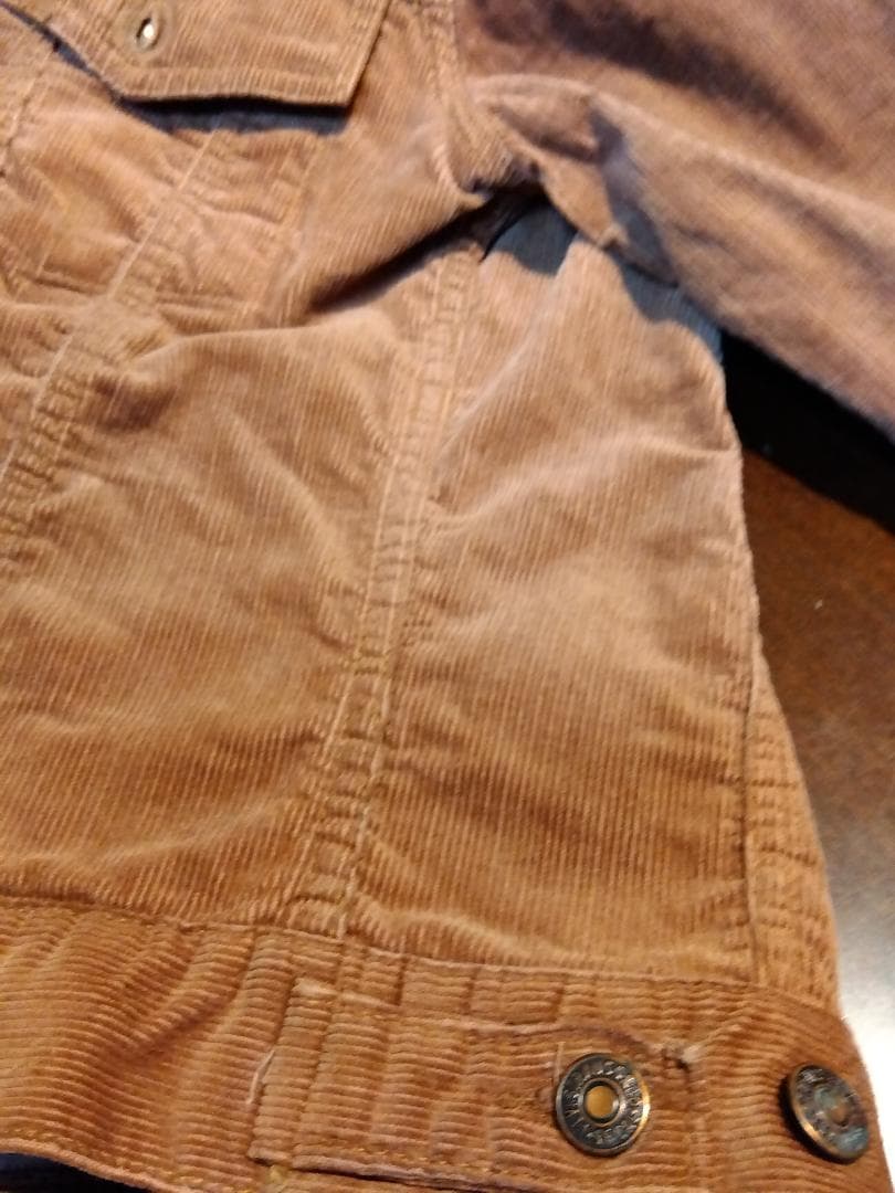 牛*る様 リーバイス　ビッグE コーデュロイジャケット