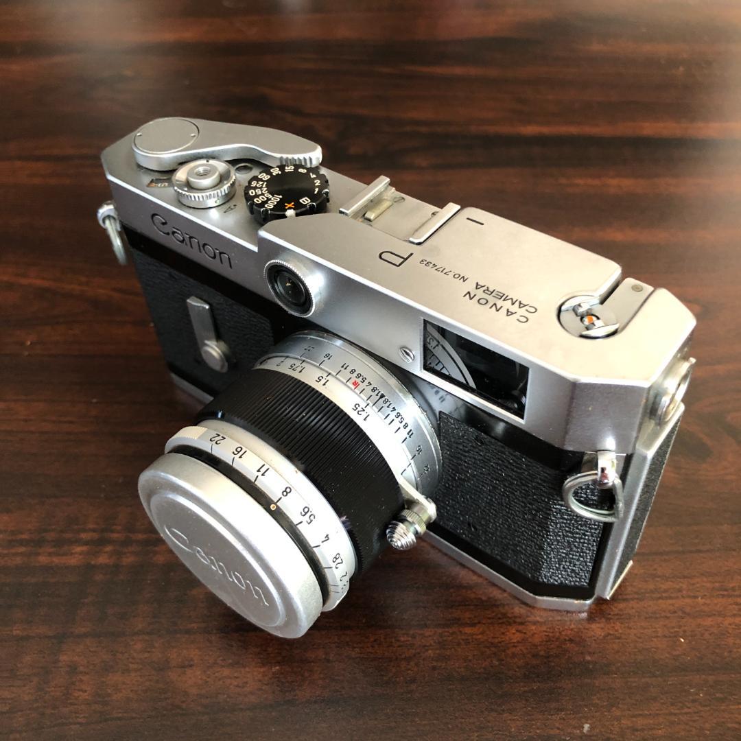 CANON P型　50㎜　F1.8 キヤノン レンジファインダー フィルムカメラ
