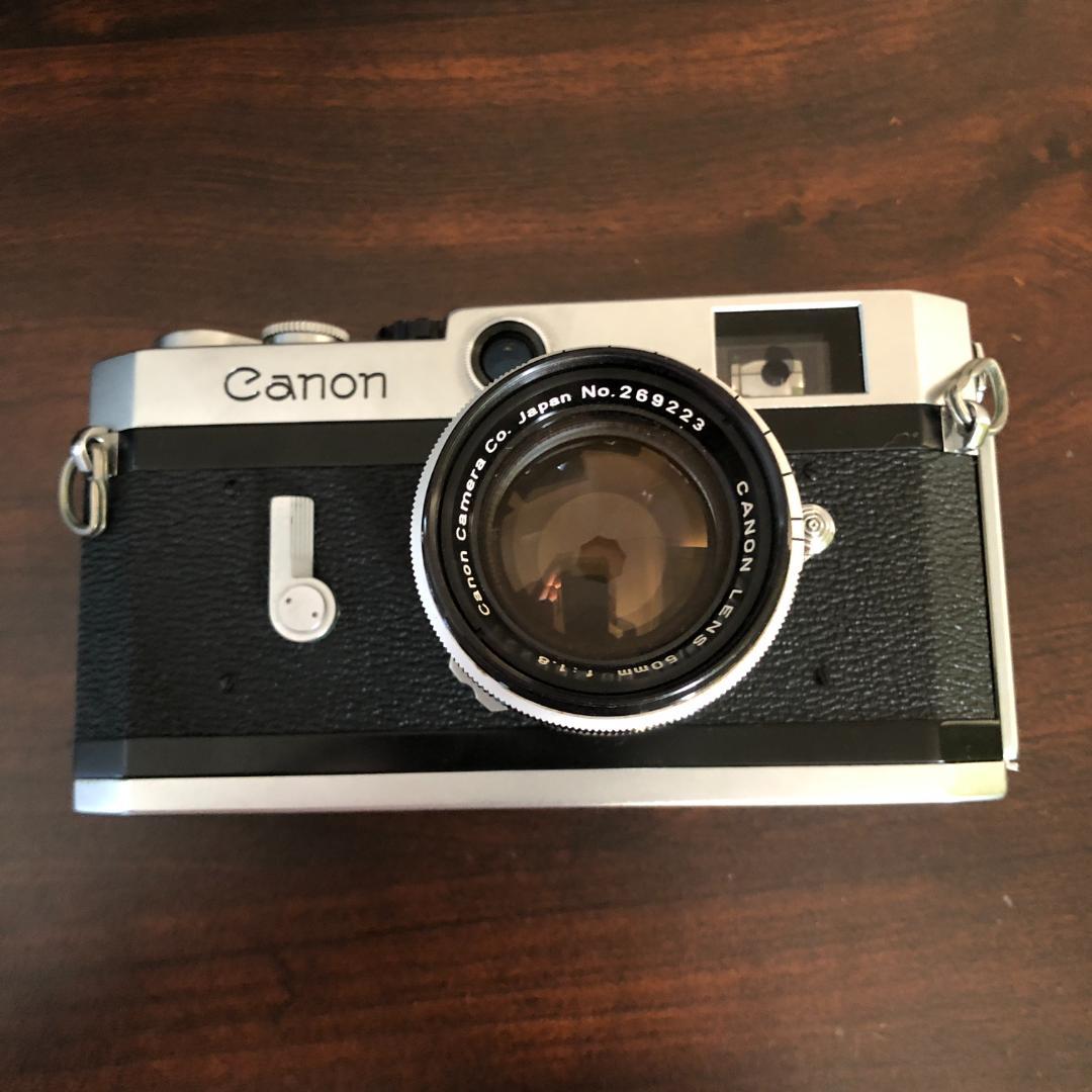 CANON P型　50㎜　F1.8 キヤノン レンジファインダー フィルムカメラ