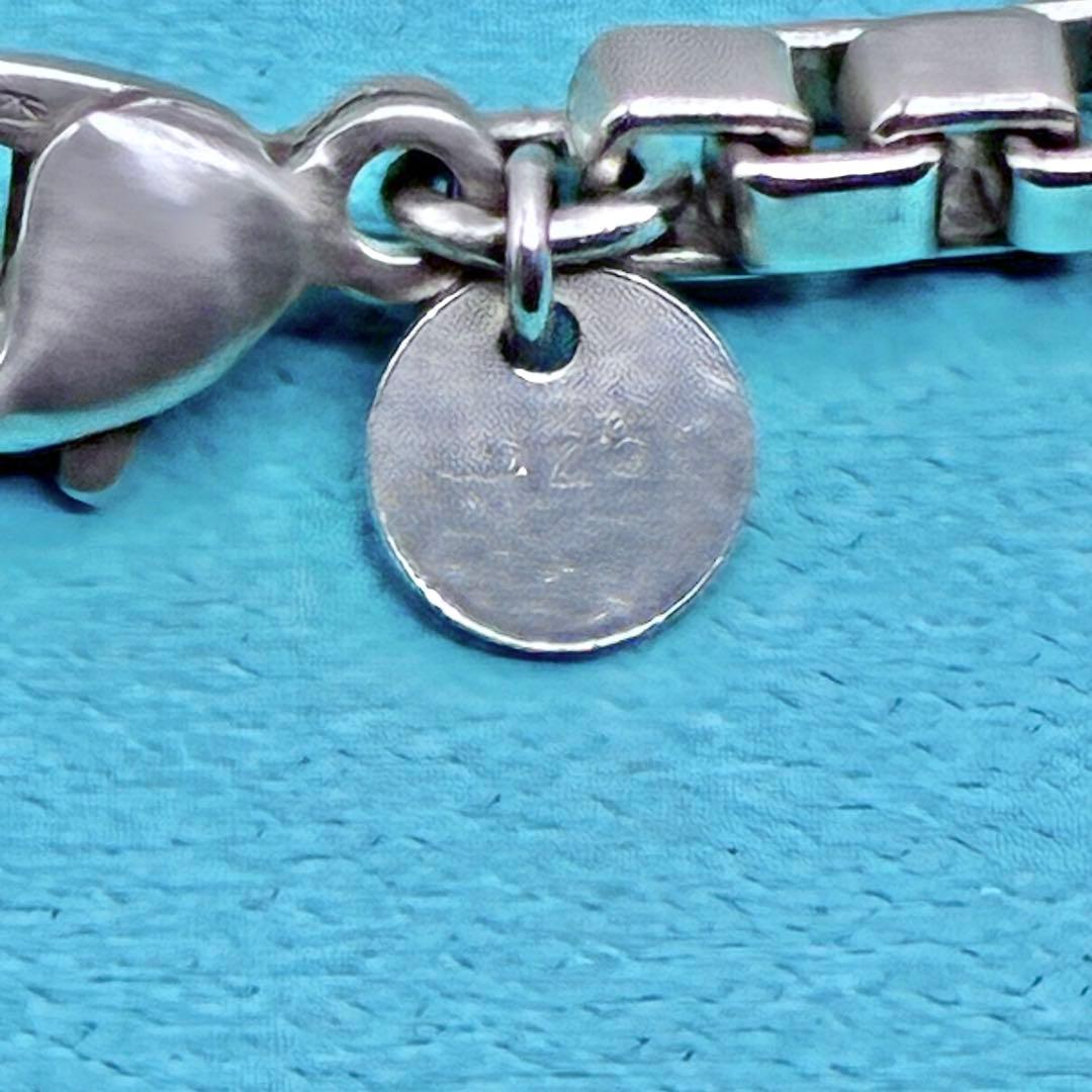 【箱、袋付き】ティファニー　ベネチアン　ネックレス　45cm　シルバー　美品